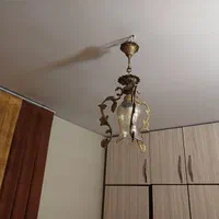 دوعددلوستربرنج تمام به شرط سالمی ودرحد|لوستر و چراغ آویز|ری, فیروزآبادی|دیوار