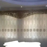 پرده طرح گل