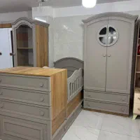 کرال تخت و مجموعه سرویس نوزاد و نوجوان