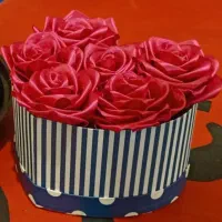 گل های روبانی|گل مصنوعی|صوفیان, |دیوار