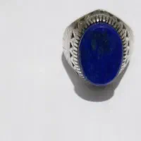 انگشتر نقره لاجورد