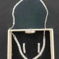 سرویس طلا گوشواره زنجیر  فوری