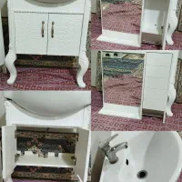 روشویی کابینتی و آینه