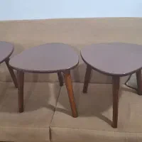 میز جلو مبلی ومیزعسلی چوبی|مبلمان خانگی و میز عسلی|شاهرود, |دیوار