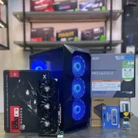 کیس کامپیوتر گیمینگ نسل12 با RX 590 xfx 8gb 3fan|رایانه رومیزی|مشهد, راهنمایی|دیوار
