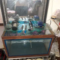 آکواریوم با تمام لوازم۶۰×۳۰
