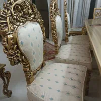 سرویس مبلمان سلطینی با ویترین میز ناهارخوری|مبلمان خانگی و میز عسلی|اصفهان, خواجو|دیوار