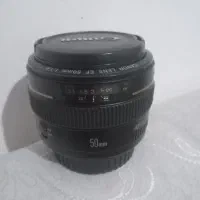 لنز فیکس کانن f1.4 usm