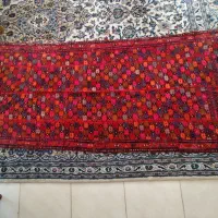 گلیم سوزنی قدیمی خوش رنگ و لعاب