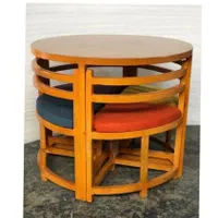 ناهار خوری کمجا گرد و مربع غذا خوری|میز و صندلی غذاخوری|ورامین, ورامین|دیوار