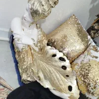 مجسمه دکوری تمام پلی استر نونو هدیه اوردن