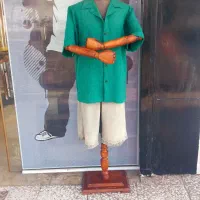 مانکن مردانه پینوکیو کله فضایی پارچه ای دست چوبی