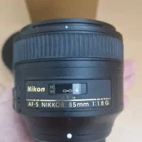لنز دوربین نیکون مدل 85mm  f1/8|دوربین عکاسی و فیلم‌برداری|تهران, مرزداران|دیوار