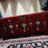 صندوقچه چوبی طرح قدیمی