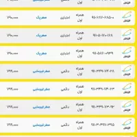 ۵۷ ۳۶ ۱۳۱ ۹۱۱         ۵۳ ۴۳ ۱۸۱ ۹۱۱    صفر مخابرات|سیم‌کارت|رشت, حاجی آباد|دیوار