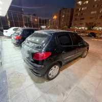 ۲۰۶ مشکی مدل ۹۵نقدواقساط|خودرو سواری و وانت|بندرعباس, |دیوار