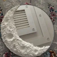 آینه نمیه ماه