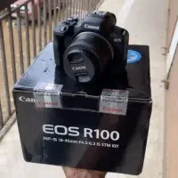 دوربین نو Canon R100(New2025)با کیت۴۵×۱۸وکیف