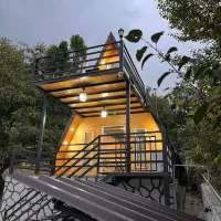 کلبه سوئیسی دوبلکس   جنگلی