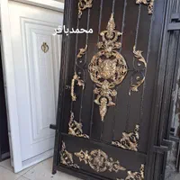 فرفورژه دار شکیل درب حیاطی باغی ویلایی سنگین بارنگ|مصالح و تجهیزات ساختمان|تهران, آذری|دیوار