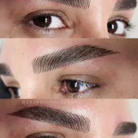 مدل مکروبلیدینگ ابرو و ناخن