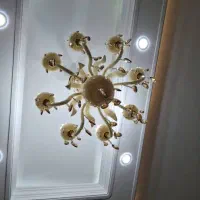 لوستر سالم و شیک|لوستر و چراغ آویز|اسلام‌شهر, شهرک قائمیه|دیوار