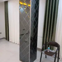 آینه دکوراتیو آینه دفرمه بک لایت آیینه رنگی|آینه|قزوین, |دیوار