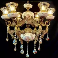 لوستر برنز سرامیک مدل فرشته