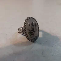 انگشتر نقره قدیمی شجر
