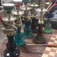 ۷عددقلیان برنجی|صنایع دستی و سایر لوازم تزئینی|قرچک, زیبا شهر|دیوار