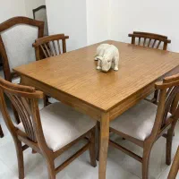 ست غذاخوری ۴ نفره تمام نراد و راش|میز و صندلی غذاخوری|رشت, چله خانه|دیوار