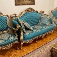 مبلمان استیل ۸ نفره|مبلمان خانگی و میز عسلی|تهران, قیطریه|دیوار