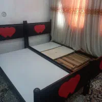 تخت خواب دو طبقه قابلیت برای یک نفره|تخت و سرویس خواب|کرمانشاه, |دیوار