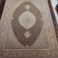 فرش دستباف چله ابریشم ماهی