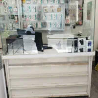میز پاچال با شیشه فوری