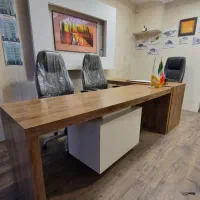 فروش میز اداری در حد صفر|مبلمان اداری|رشت, عینک|دیوار