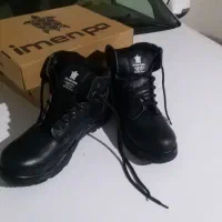 پوتین ایمنی ایمن پا جنس چرم با کیفیت|کیف، کفش، کمربند|ارومیه, |دیوار