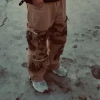 شلوار لش 8جیب دهن پا کش داره مرتب میزون