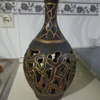 گلدان وکوزه سفالی|صنایع دستی و سایر لوازم تزئینی|قم, امامزاده ابراهیم|دیوار