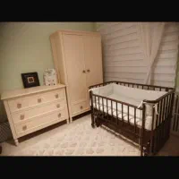 دو دست تخت و کمدو دراور چوب روسی