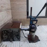 اره آلومنیوم بر دریل ایستاده