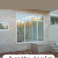 درب پنجره دو جداره upvc  بصورت اقساط شش ماهه