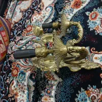 لوستر دیوار برنجی