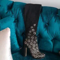 چکمه جیر خارجی سایز ۳۷ـ۳۸