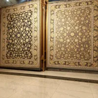 یک جفت فرش 1200 شانه کاشان