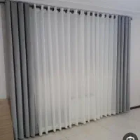 پارچه حریر شانتون شاین ودکور مخمل شانل پانچ نو