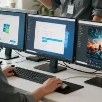 نصب ویندوز نرم افزار بازی شبکه لپتاپ کامپیوتردرمحل|خدمات رایانهای و موبایل|اصفهان, شمس آباد|دیوار