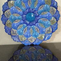 ظرف مینا کاری اصفهان تمام کار دست