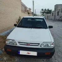 پراید مدل 88 بی رنگ شاسی پلم