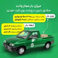بکارگیری وانت بار سبک وسنگین در استان گلستان